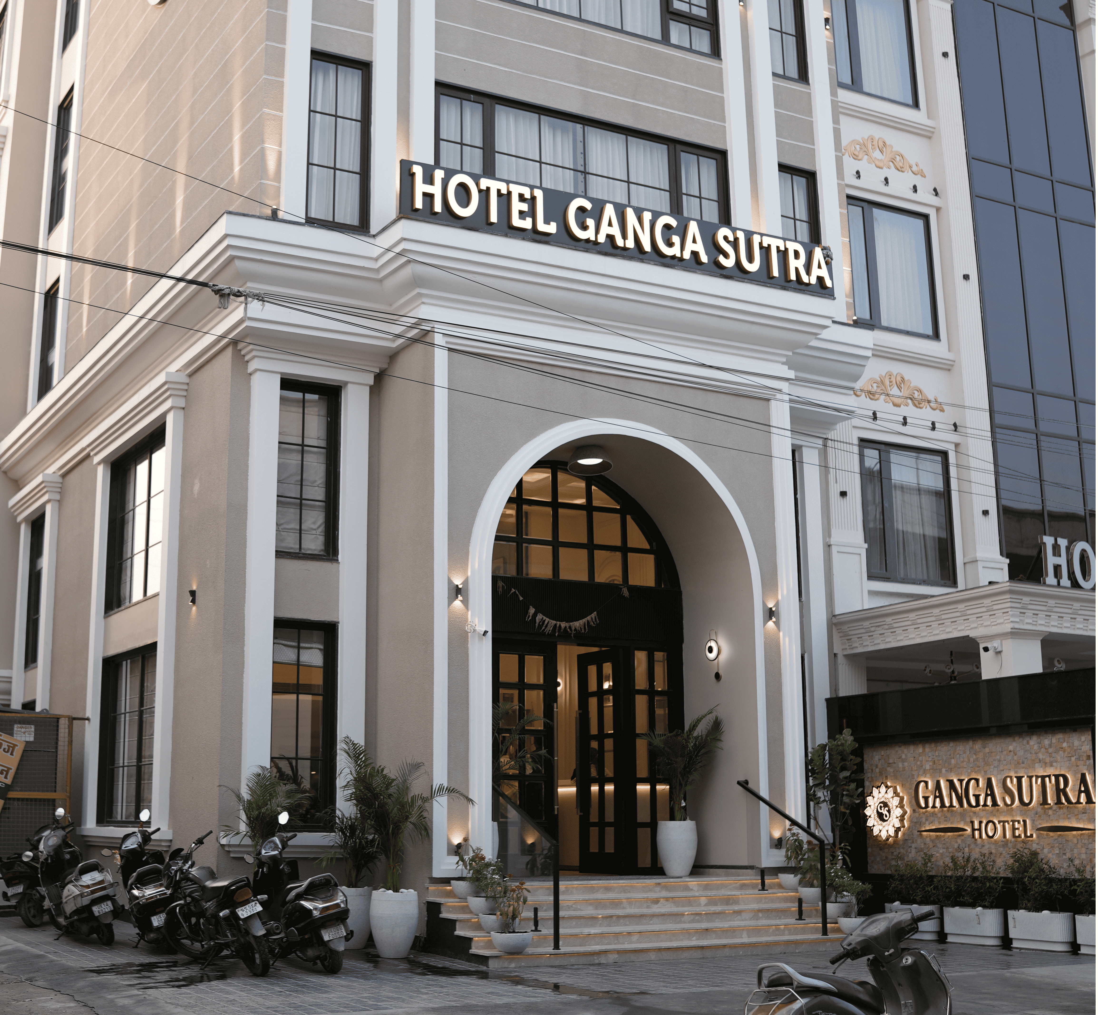 Hotel Ganga Sutra view